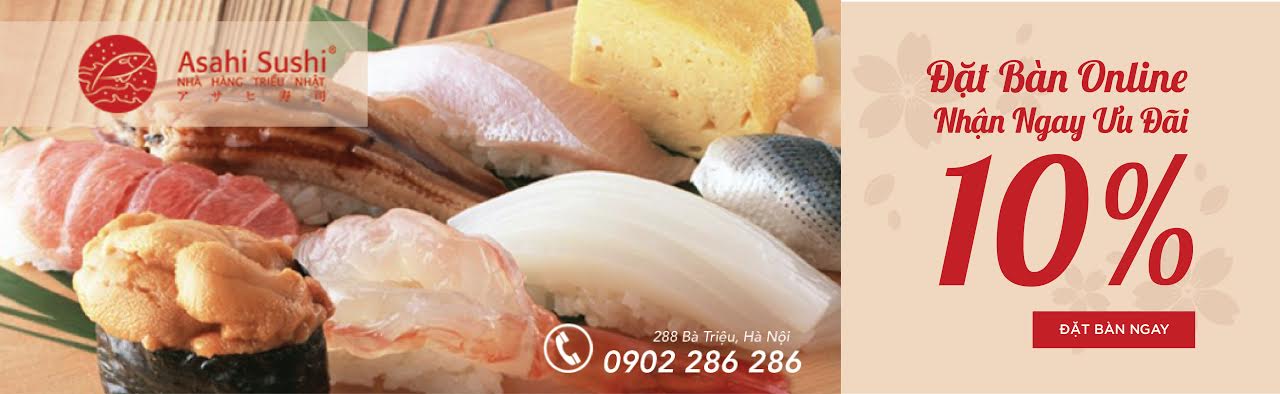 Đặt bàn online ưu đãi 10%