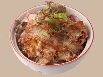Cơm Thịt Lợn Nhật Nướng - 焼き黒豚丼
