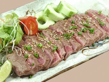 Thịt Bò Úc Nướng Với Sốt Teri - 牛肉照焼