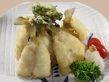 Cá Kisu tempura - キス天婦羅